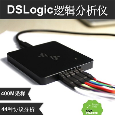 DSLogic U2Basic USB Logic Analyzer 16Ch 100MHz 4Ch 400MHz Xilinx Spartan-6 FPGA