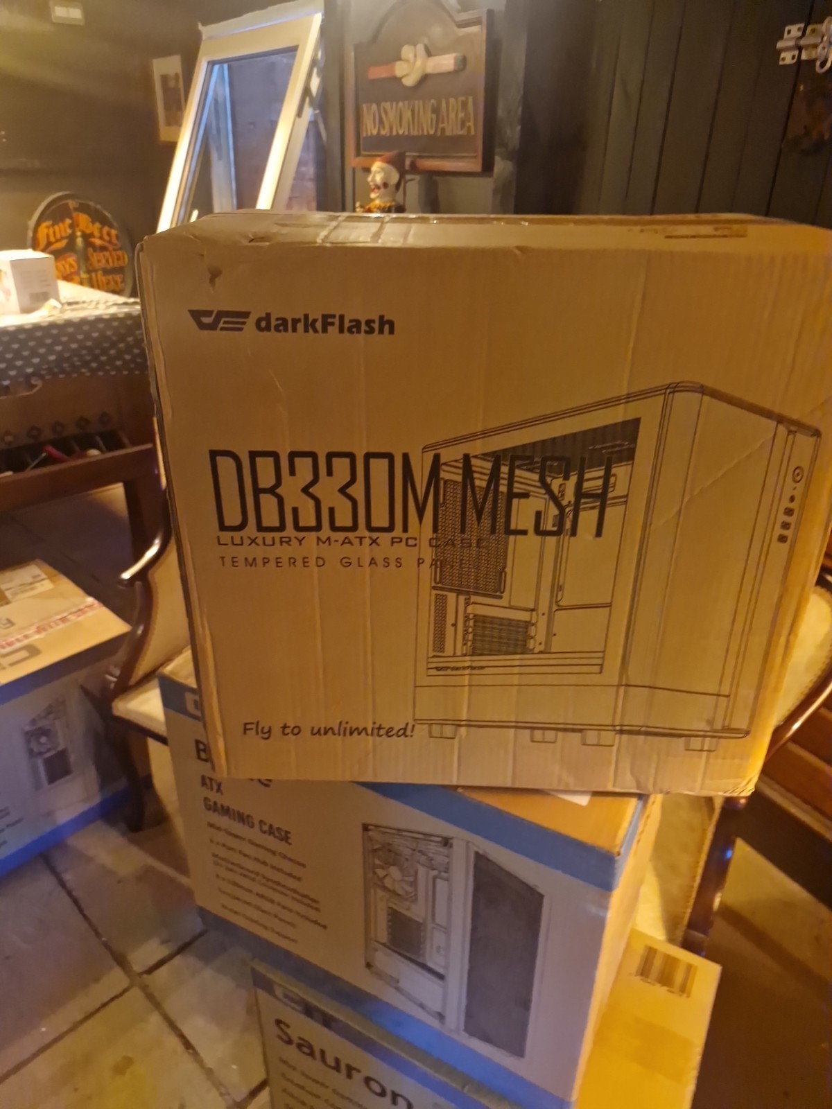 Darkflash DB330M Mesh Black In Colour Brand New Boxed