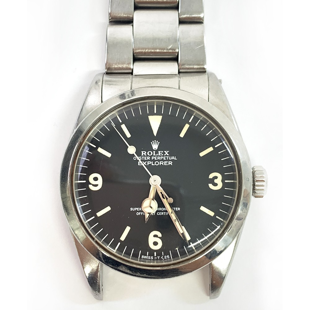 1983 Rolex Explorer 1016, 36mm, Steel, 'Matte' Black Dial, Watch Only