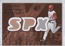 2007 SPx Winning Materials Bronze 136/199 Howie Kendrick #WM-HK 0b0
