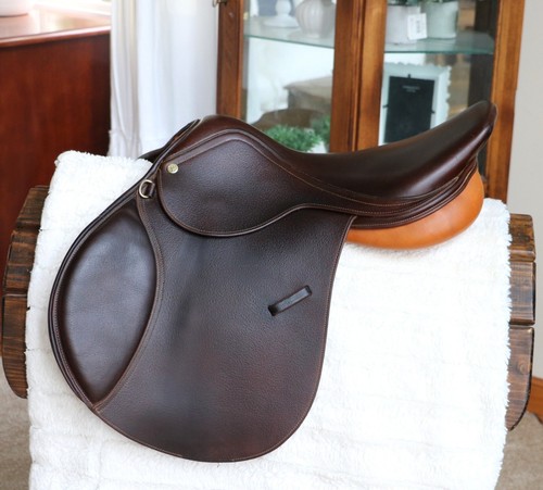 17.5" Collegiate Ruiz Diaz English Hunter/Jumper Saddle
