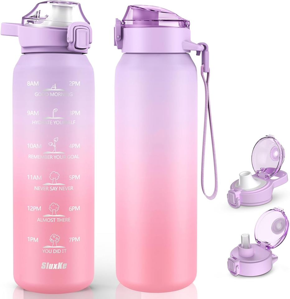 32oz Insulated Stainless Steel Water Bottle With Straw Handle Lids 32oz-insulated-stainless-steel-water-bottle-with-straw-handle-lids