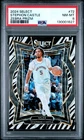 2024 PANINI SELECT ZEBRA PRIZM #72 STEPHON CASTLE ROOKIE RC PSA 8