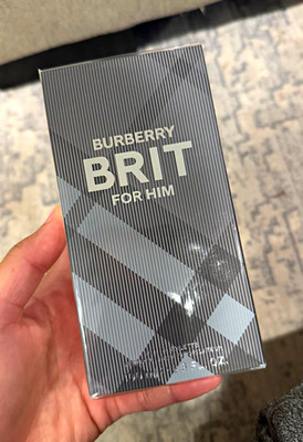 Burberry Brit for Him Eau de Toilette EDT Spray 3.3 fl oz Regular Size