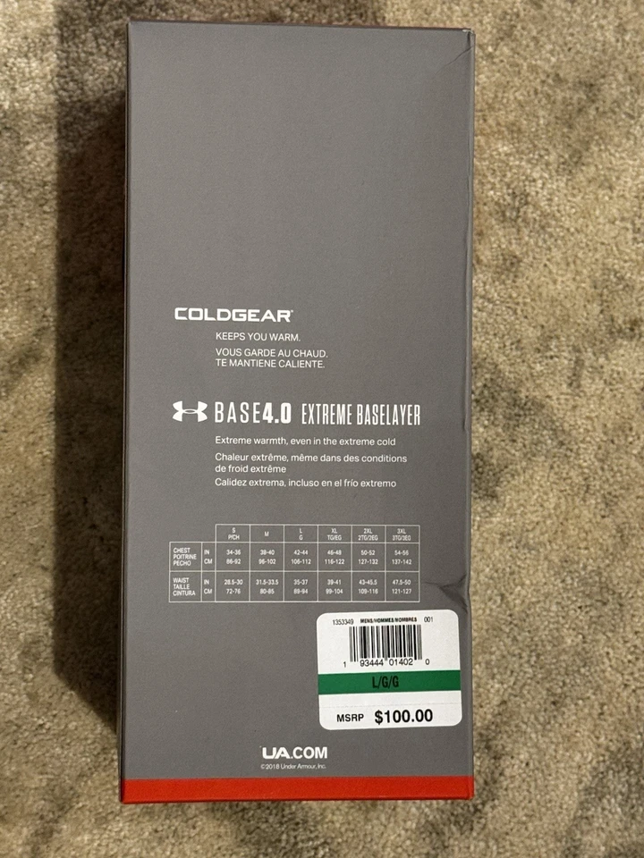 Juego mediano Under Armour Base 4.0 para hombre Foto 2 de 4