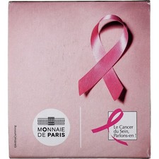 [#1511107] France, 2 Euro, The fight against breast cancer, Proof, Colourized, 2