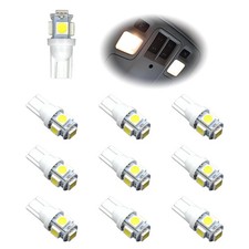 194 LED Bulb, 6000K White Super Bright T10 168 2825 W5W 5SMD 5050 Chips Error...