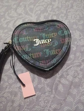 Juicy Couture Heart Shaped Wallet Wristlet