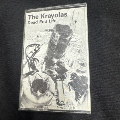 The Krayolas   Dead End Life Cassette Tape Rare 1987 DIY Punk New Wave Indie