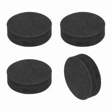 4 Pcs Single Sided Speaker Isolation Feet Pads, 35mmx10mm Foam Base Pad, Black
