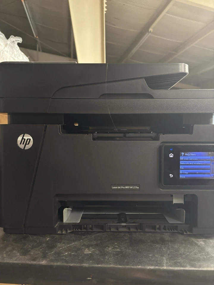HP LaserJet Pro MFP M127fw Printer Scanner With Toner WORKS 26423 Prints - Image 2 of 4