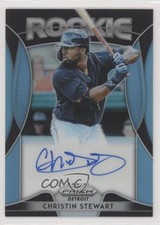 2019 Panini Prizm Rookie Carolina Blue 10/100 Christin Stewart #RA-CS Auto 0c2