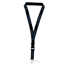  INC. Officially Licensed Lanyard Keychain for Honda (Blue on Black) 