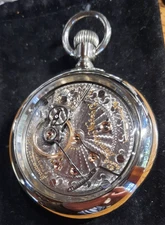 1905 Hamilton 946 pocket watch DIAMOND,RUBY,SAPHIRE JEWELS