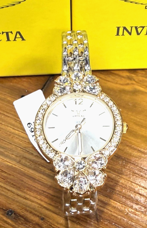 NEW Invicta Wildflower Women\'s Watch 30mm, Silver, Rose Gold (69107) #0438 Invicta Wildflower I by Invicta Women main image 4