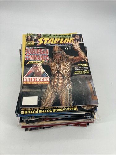 Random lot of xx Vintage Magazines Horror Comics Marvel Pop Culture ...