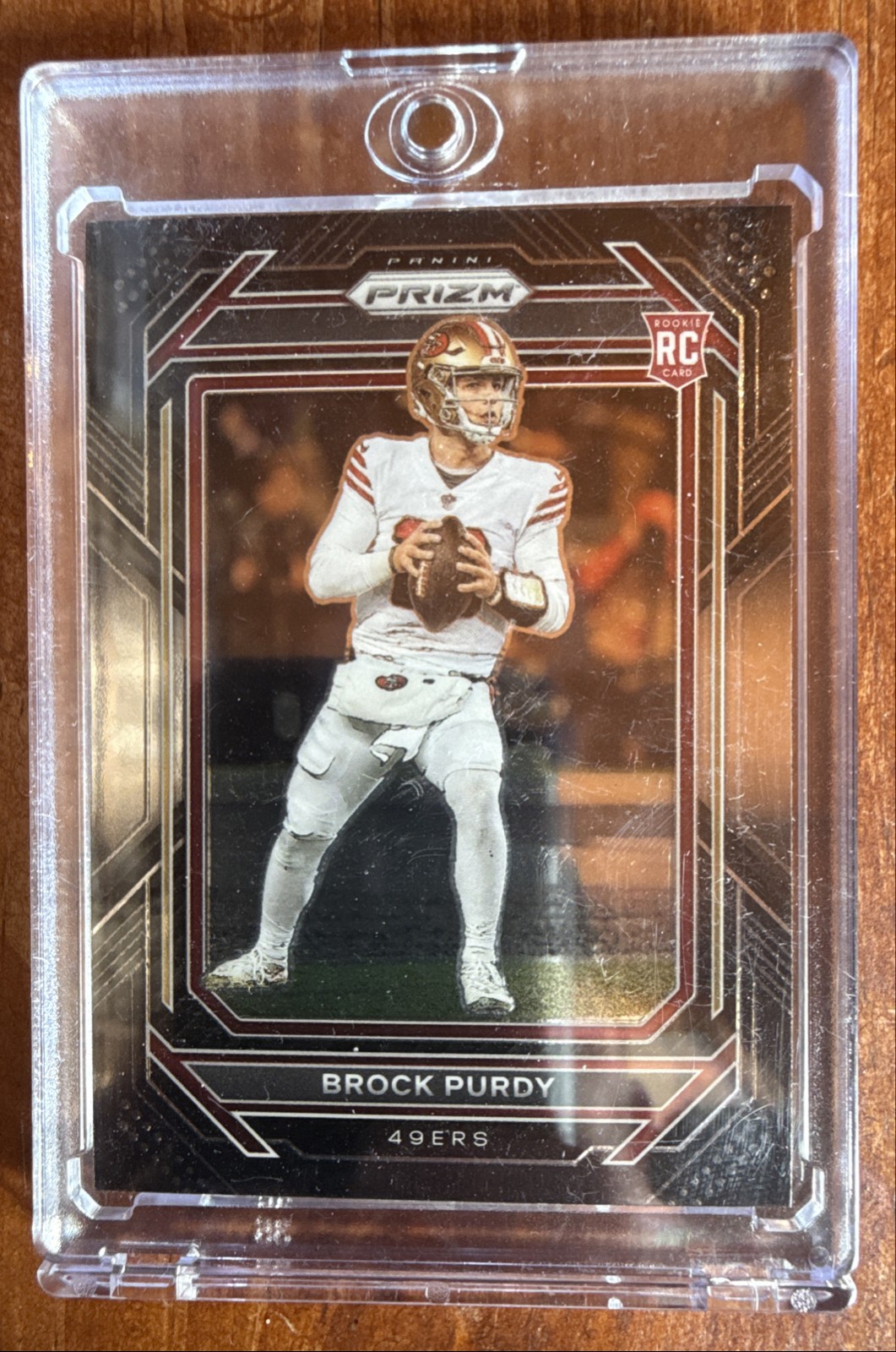 2022 Panini Chronicles - Prizm Black Brock Purdy #PB-8 (RC)