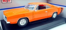 Maisto 1/18 Scale Diecast 31387 - 1969 Dodge Charger R/T - Orange