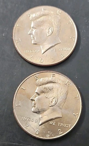 2012-P Kennedy Half Dollar — photo from the most recent tracked eBay sale