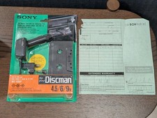 NOS Sony DCC-E26CP Car Battery Cord w/car Connecting Pack For Discman 1993