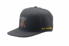 Flat Brim Hat Off The Rails Black