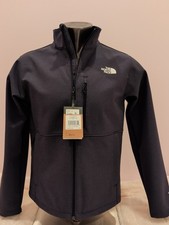North Face Apex Bionic Jacket Mens Medium Navy Heather Windwall NWT