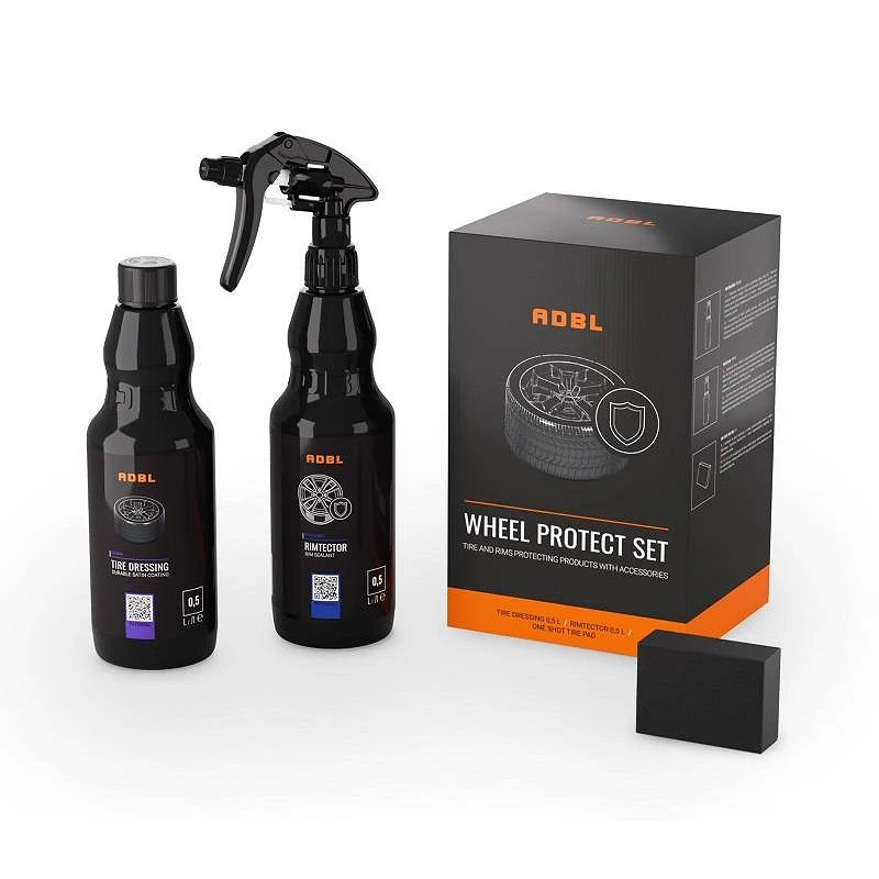 Kit protection jantes et pneus universel pour éviter les rayures en stationnement