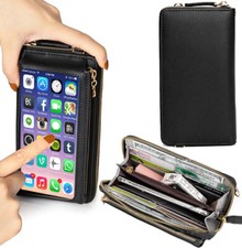 Women Touch Screen Crossbody Cell Phone Bag Wallet Pouch Purse Shoulder Case POP