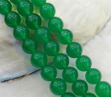 4/6/8/10mm Natural Green Jade Round Gemstone Beads Loose Beads 15" Wholesale