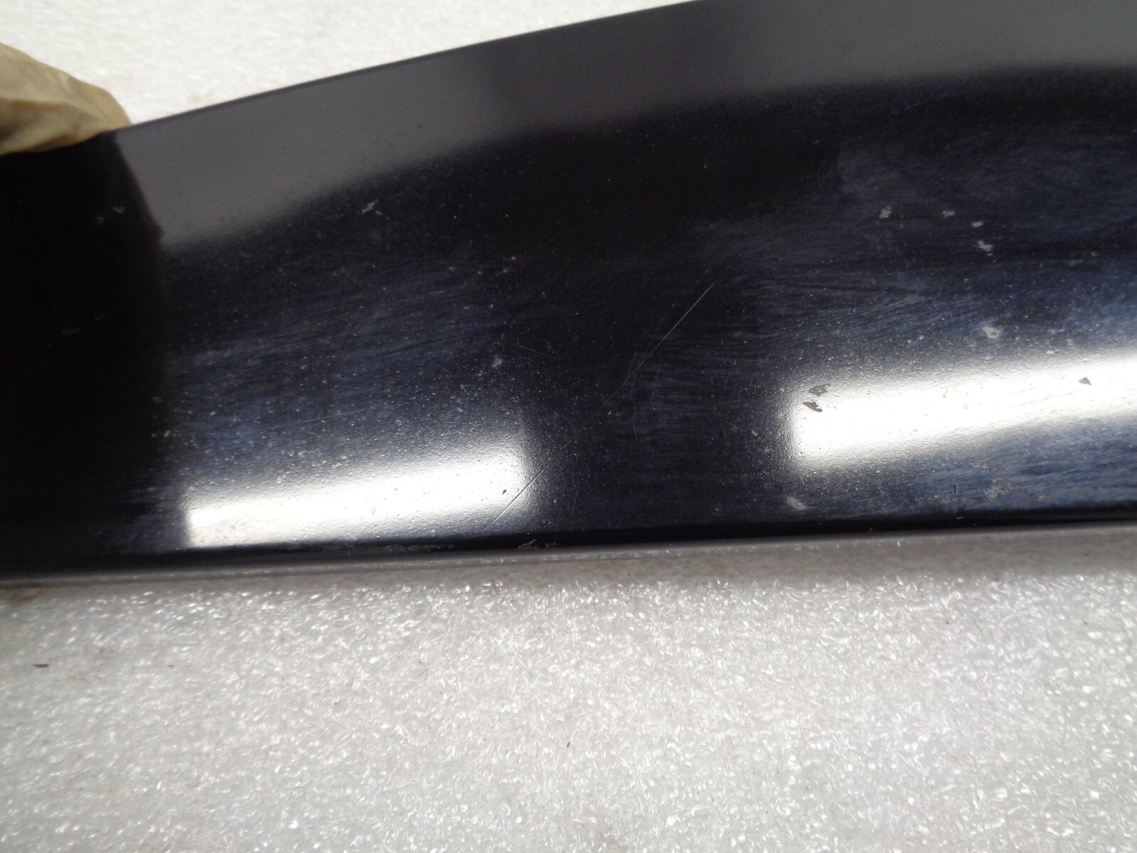 14-17 Maserati Ghibli Front Right Side Door Exterior Pillar Black OEM AK230933