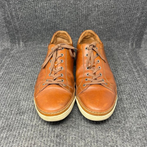 Allen Edmonds Porter City Derby Turnschuhe Schnürschuhe Braun Leder Herren Größe 14 D - Bild 2 von 9