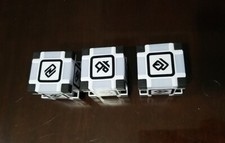 Lot Of 3 Anki Cozmo Robot Cosmo Replacement Cube Blocks Only - No Batteries