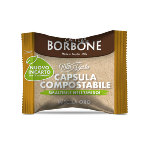 200 CAPSULE CAFFE' BORBONE DON CARLO ORO COMPOSTABILE LAVAZZA A MODO MIO - Imagen 1 de 1