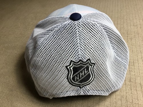 Columbus Blue Jackets Logo Draft Cap Structured Reebok SnapBack Hat NWT - Picture 4 of 5