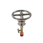 FR6DK: 6” Round 316 Stainless (not lessor 304) Gas Fire Table Kit LP Disposable