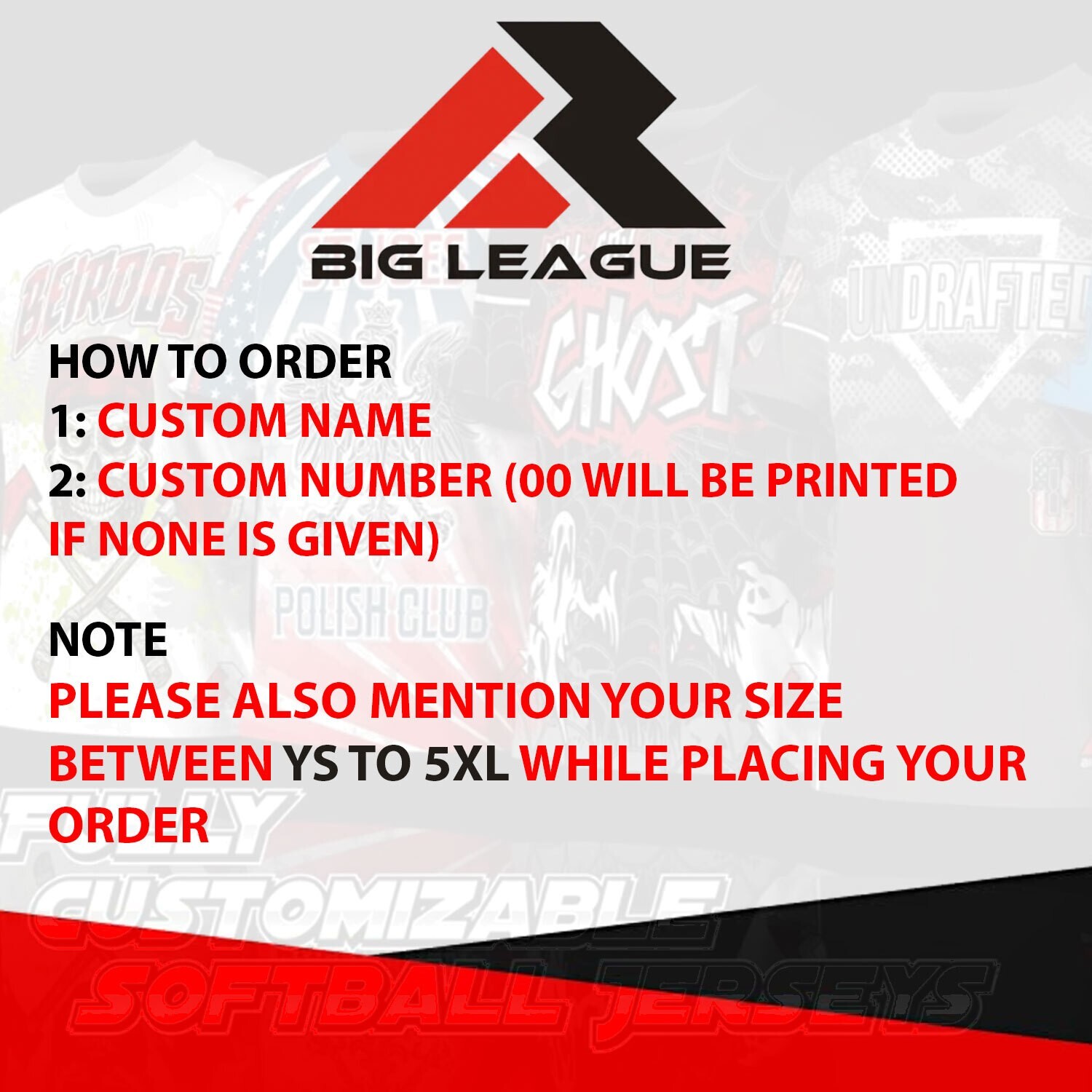 CUSTOM Sports Jersey Personalized Name Number Knuckleheads Softball