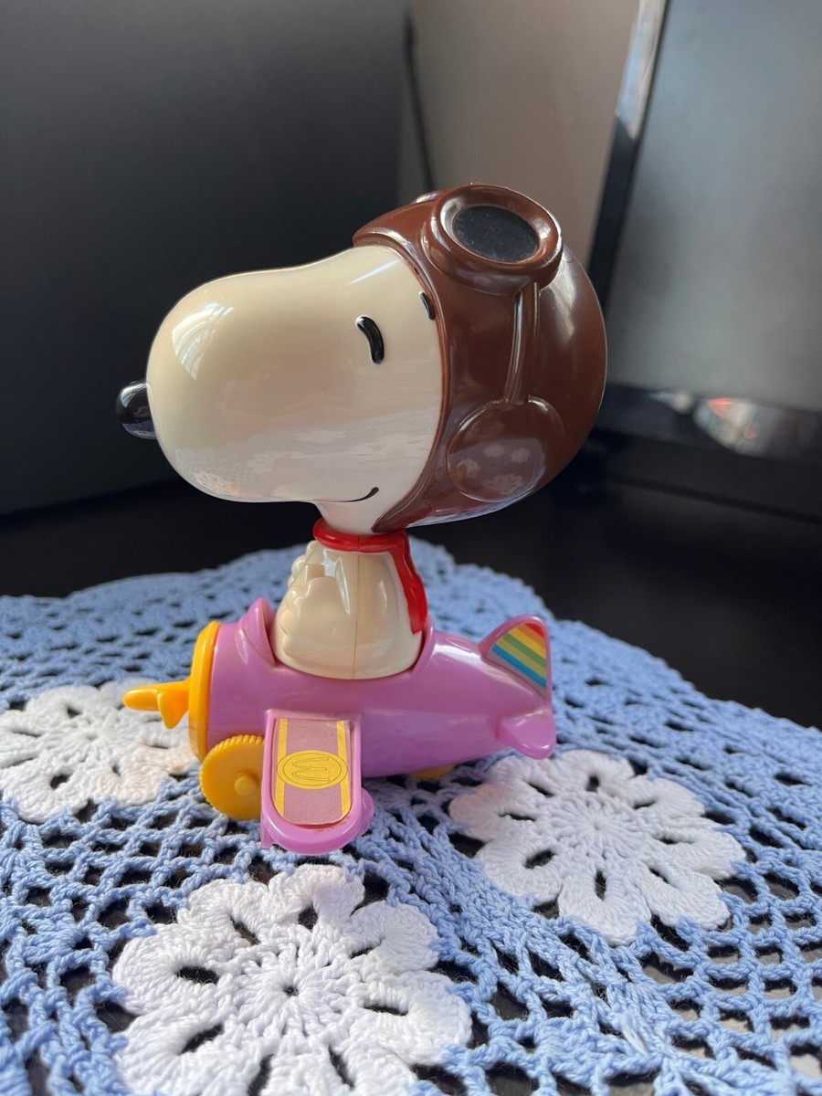 2004 McDonald's Happy Meal Snoopy Big Head on Plane | eBay