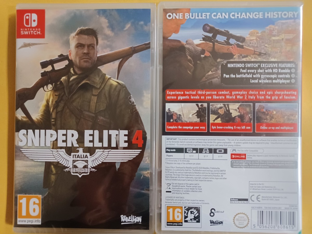 Sniper Elite (Nintendo Switch, 2020) for sale online UK