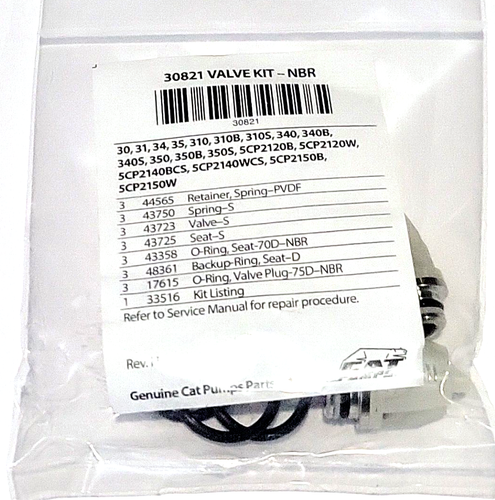 Kit Valvole CAT 5CP 30821 - Snc - Attrezzature Per La - Foto 5
