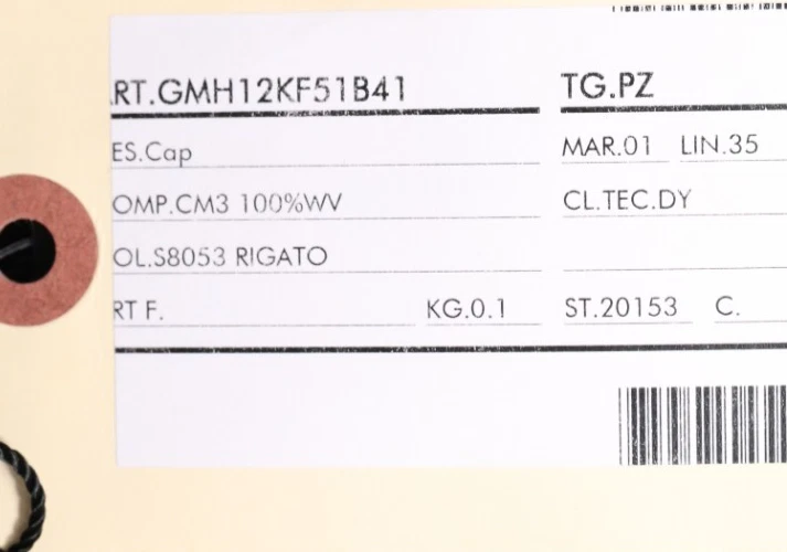 DOLCE & GABBANA Sombrero Hombre Gris Rayas Lana Tejido Invierno Gorro Talla Única 240usd Foto 3 de 4