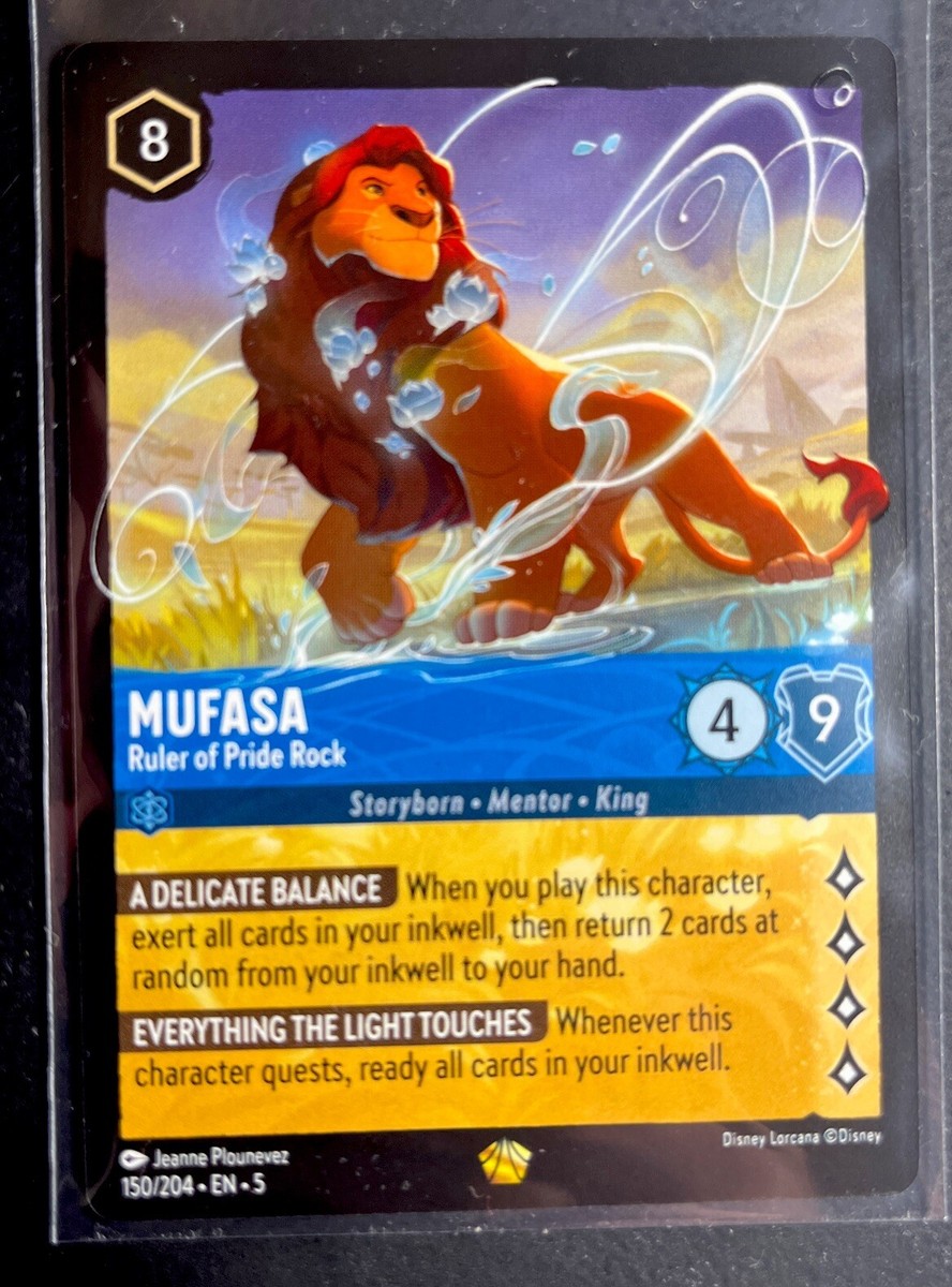 mufasa lorcana card Simba - Son of Mufasa - Shimmering Skies [UNCOMMON NORMAL]