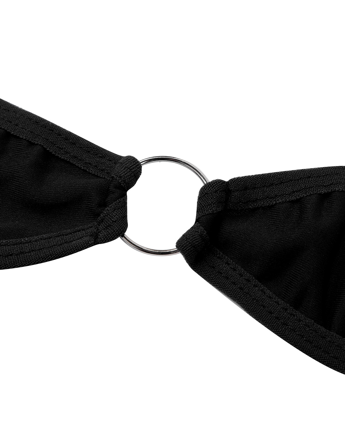 Sexy Women Off the Shoulder Bra Top Bikini Set GString Briefs Swimwear