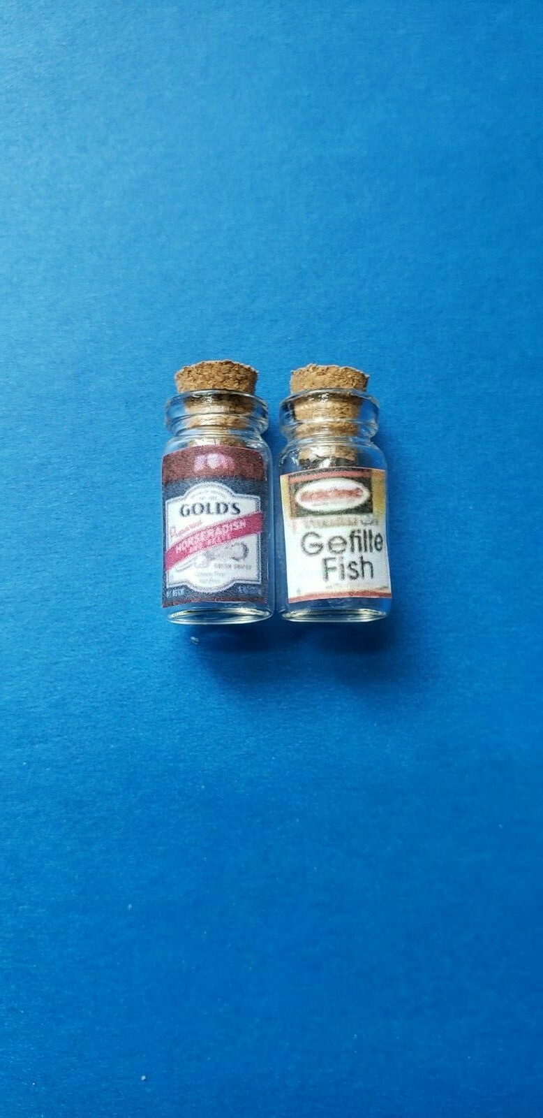 Miniature Manischewitz Gefilte Fish & Horseradish Jewish Kosher Foods