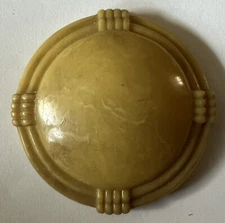 Vintage Pinball Bumper Cap Machine Part Original Blank White Wood Rail Gottlieb