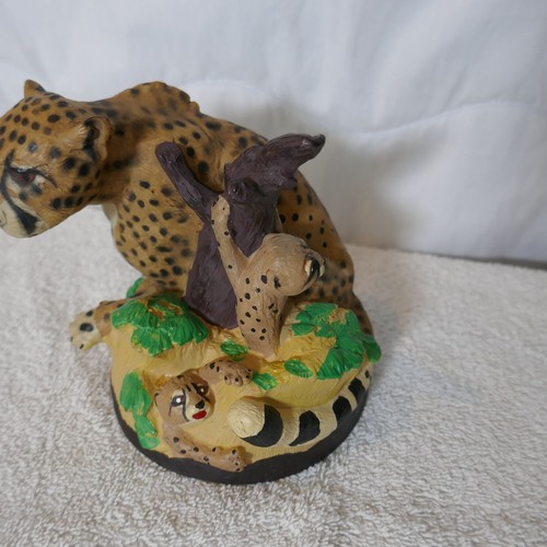Drinkworks Cup topper Disney's Animal Kingdom Cheetah elephant collectible 2001 - Picture 11 of 12