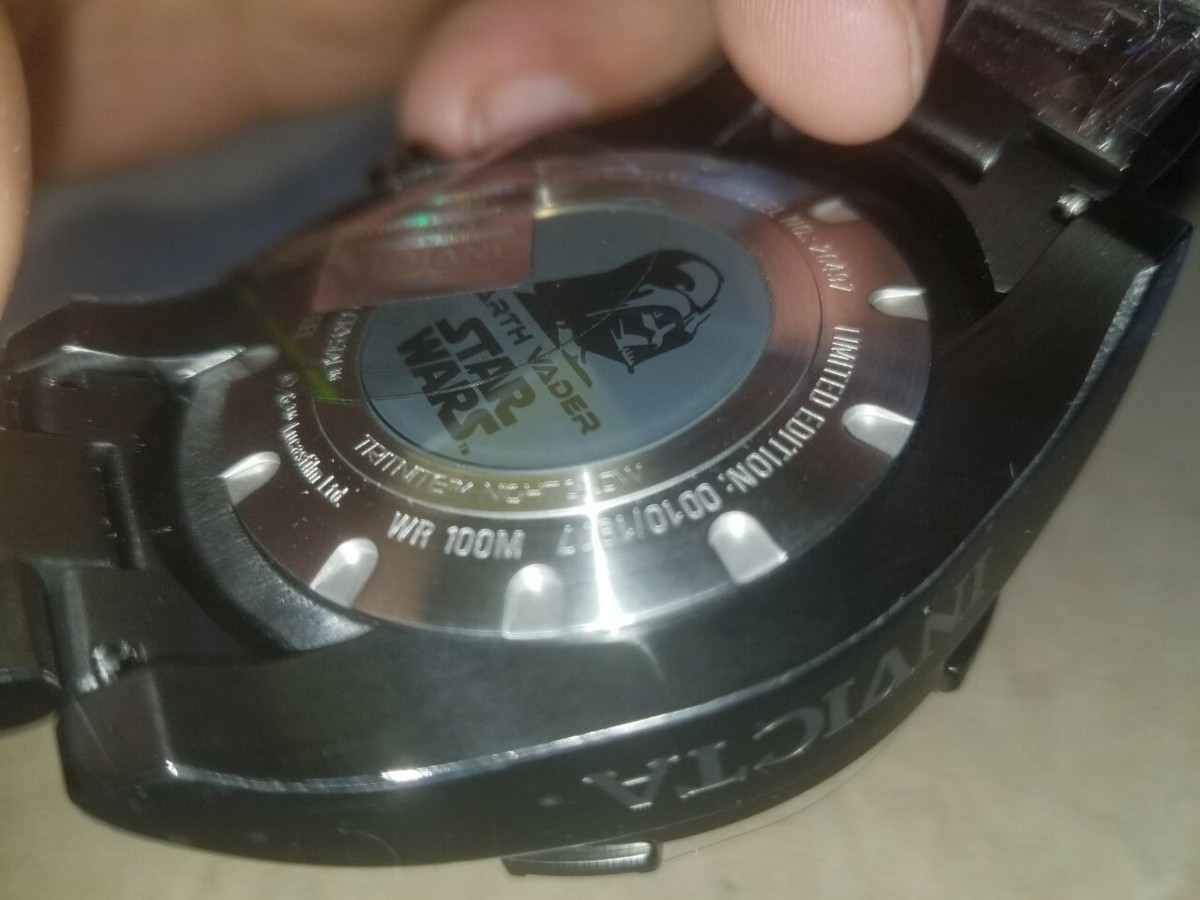 Invicta Star Wars Darth Vader 52mm Limited Edition Stainless Steel