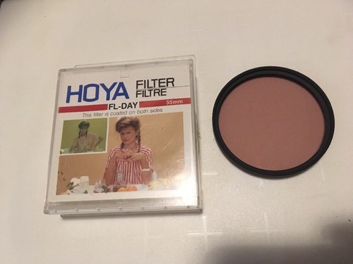 Vintage 80er HOYA 55mm FL-DAY LENS FILTER in BOX JAPAN BRANDNEU IN OVP NOS EX - Bild 1 von 3