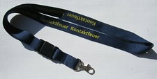 Kontaktfeuer Schlüsselband Lanyard NEU (T7)