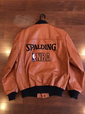 basketball leather jacket