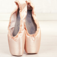 Pink Ballet Pointe Shoes for Crafts  Home Decor Ballerina Decoration Bedroom
